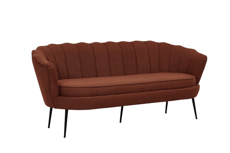 Calais 3-seter Sofa - Rød - Møbler - Sofaer - Sofa 3 seter