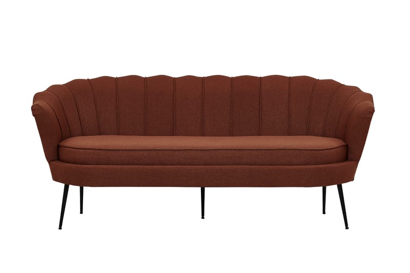 Calais 3-seter Sofa - Rød - Møbler - Sofaer - Sofa 3 seter