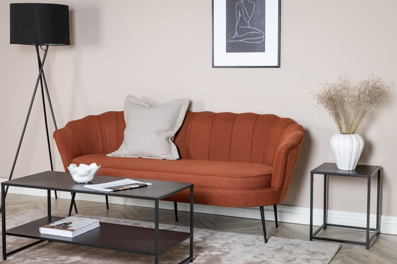 Calais 3-seter Sofa - Rød - Møbler - Sofaer - Sofa 3 seter