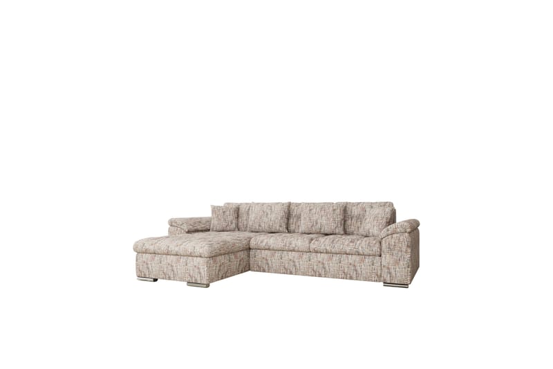 Camior Sofa med Divan 3-seter - Flerfarget/Beige - Møbler - Sofaer - Sofa med sjeselong