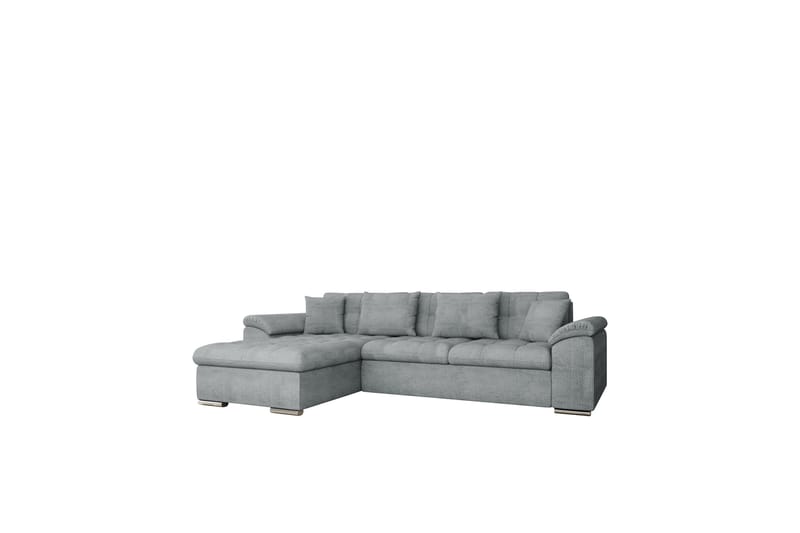 Camior Sofa med Divan 3-seter - Grå - Møbler - Sofaer - Sofa med sjeselong