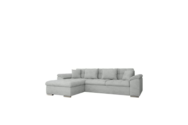 Camior Sofa med Divan 3-seter - Grå - Møbler - Sofaer - Sofa med sjeselong