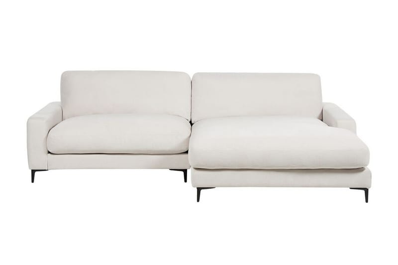 Cathy Hjørnesofa 3-seter - Hvit/Svart - Møbler - Sofaer - Hjørnesofa