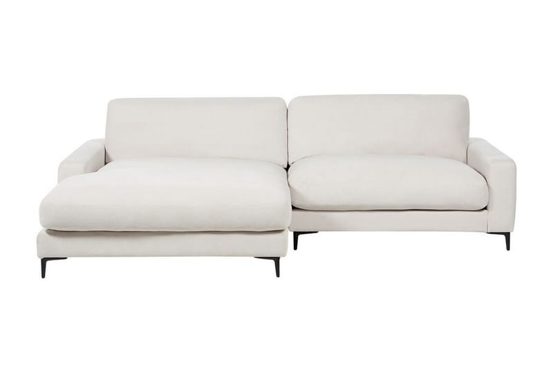 Cathy Hjørnesofa 3-seter - Hvit/Svart - Møbler - Sofaer - Hjørnesofa