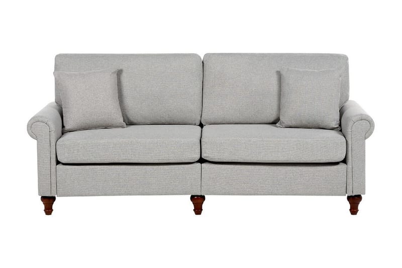 Cher Sofa 3-seter - Grå/Mørkt tre - Møbler - Sofaer - Sofa 3 seter