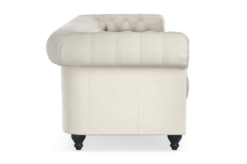 Chesterfield Deluxe 3-seters Sofa - Beige - Møbler - Sofaer - Sofa 3 seter