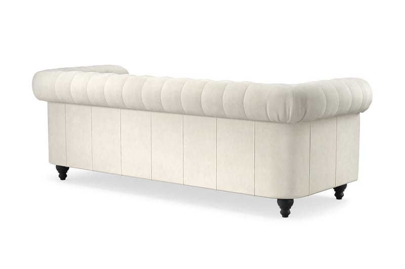 Chesterfield Deluxe 3-seters Sofa - Beige - Møbler - Sofaer - Sofa 3 seter