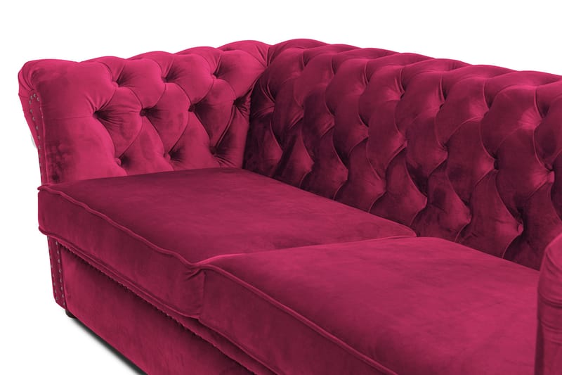 Chesterfield Deluxe Sovesofa 3-seters - Møbler - Sofaer - Sovesofaer - 3 seters sovesofa