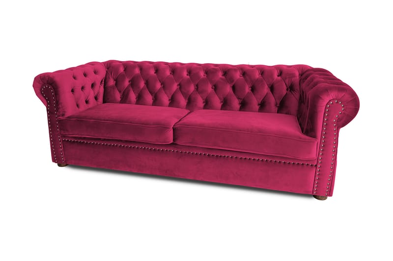 Chesterfield Deluxe Sovesofa 3-seters - Møbler - Sofaer - Sovesofaer - 3 seters sovesofa