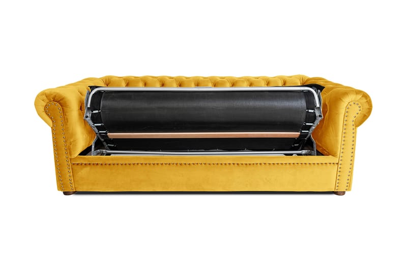 Chesterfield Deluxe Sovesofa 3-seters - Møbler - Sofaer - Sovesofaer - 3 seters sovesofa