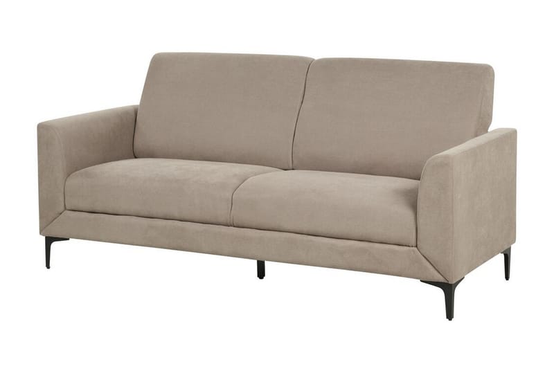 Chet Sofa 3-seter - Beige/Svart - Møbler - Sofaer - Sofa 3 seter