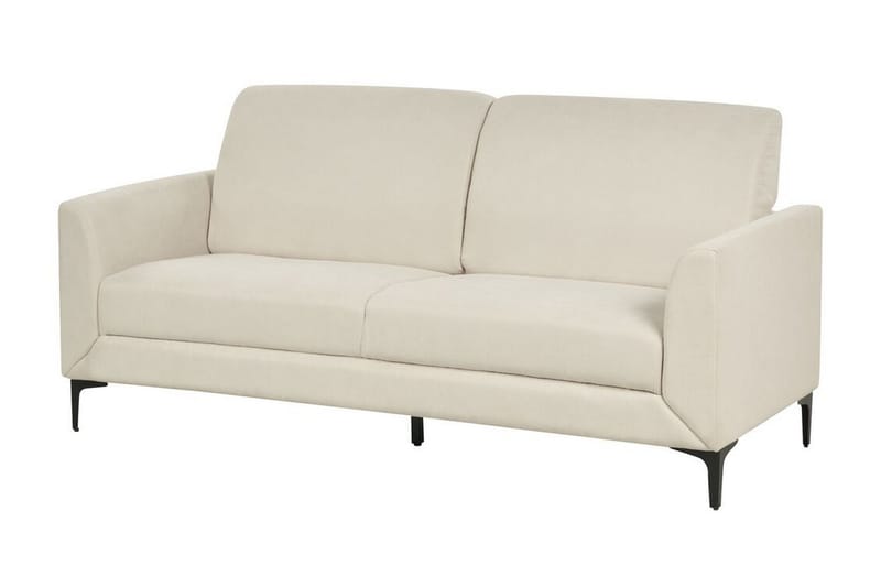 Chet Sofa 3-seter - Beige/Svart - Møbler - Sofaer - Sofa 3 seter