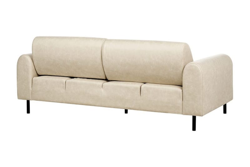 Christa Sofa 3-seter - Beige/Svart - Møbler - Sofaer - Sofa 3 seter