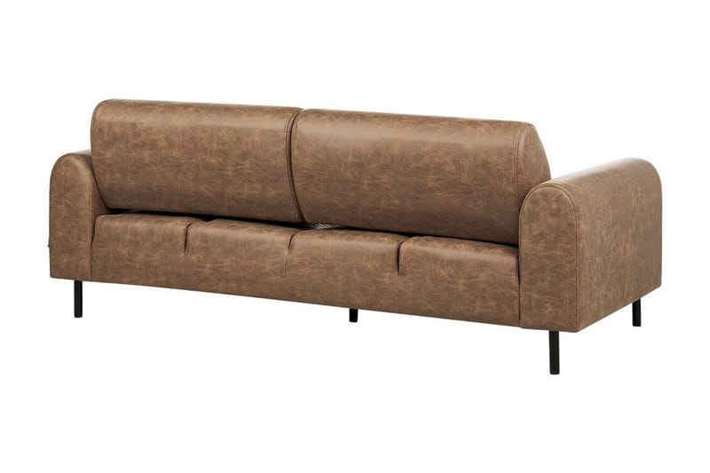 Christa Sofa 3-seter - Brun/Svart - Møbler - Sofaer - Sofa 3 seter