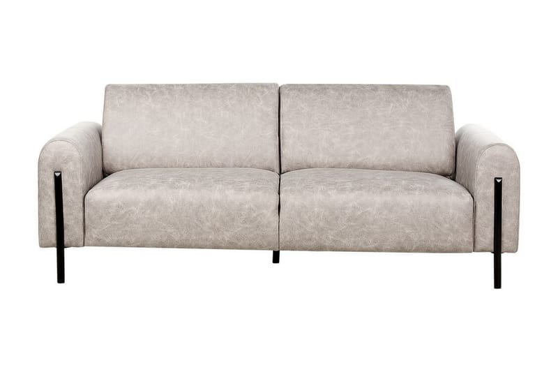 Christa Sofa 3-seter - Grå/Svart - Møbler - Sofaer - Sofa 3 seter