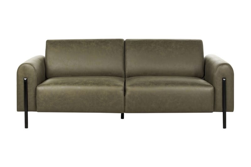 Christa Sofa 3-seter - Grønn/Svart - Møbler - Sofaer - Sofa 3 seter