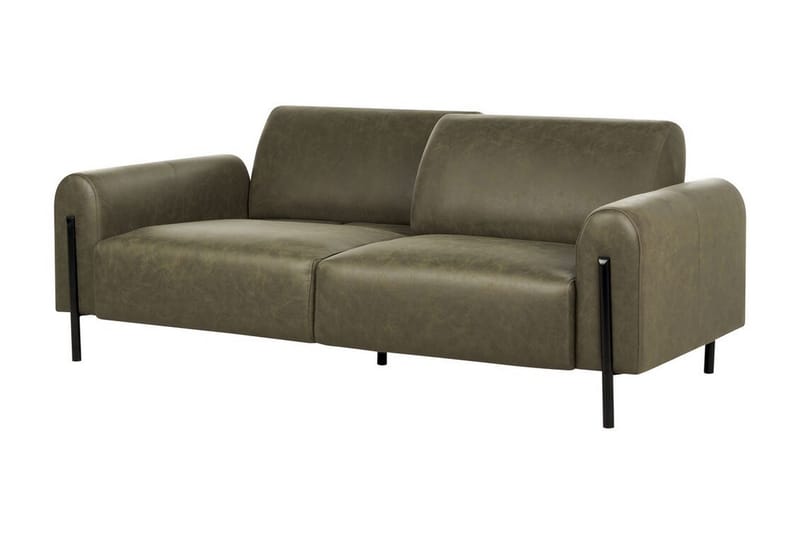 Christa Sofa 3-seter - Grønn/Svart - Møbler - Sofaer - Sofa 3 seter