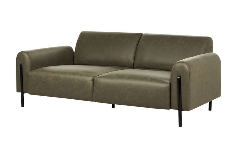 Christa Sofa 3-seter - Grønn/Svart - Møbler - Sofaer - Sofa 3 seter