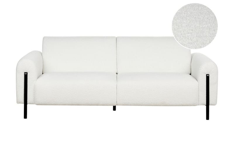 Christa Sofa 3-seter - Hvit/Svart - Møbler - Sofaer - Sofa 3 seter