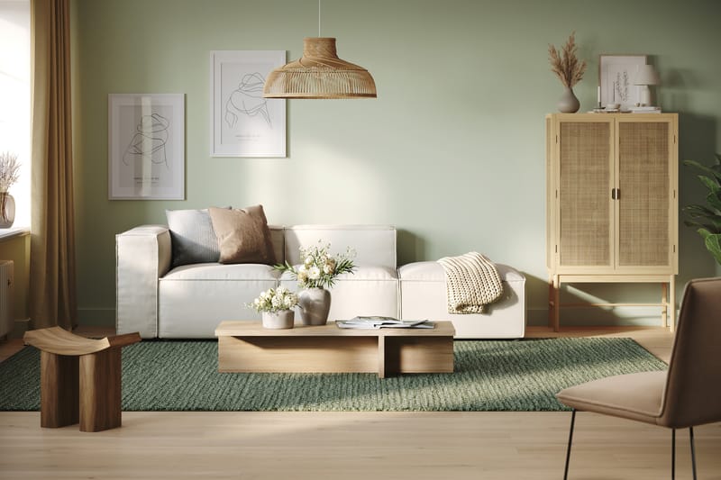 Cubo Åpen ende Høyre - Beige - Møbler - Sofaer - Sofa 3 seter