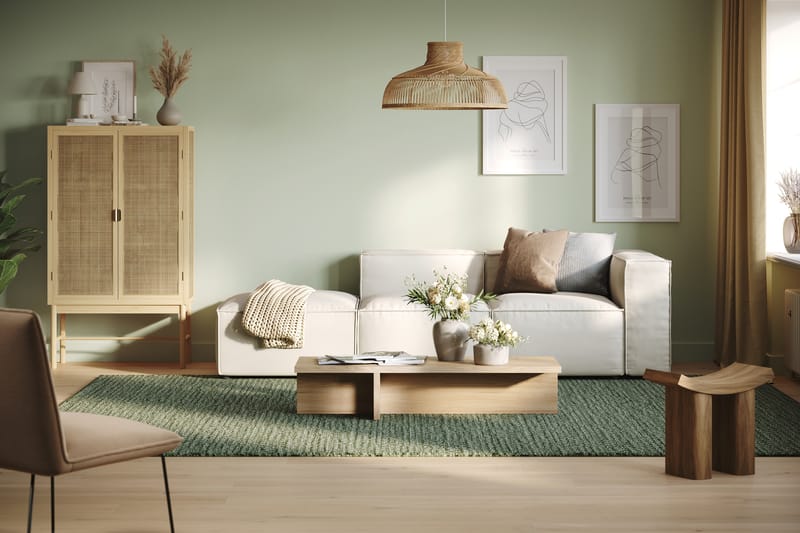 Cubo Åpen ende Venstre - Beige - Møbler - Sofaer - Sofa 3 seter