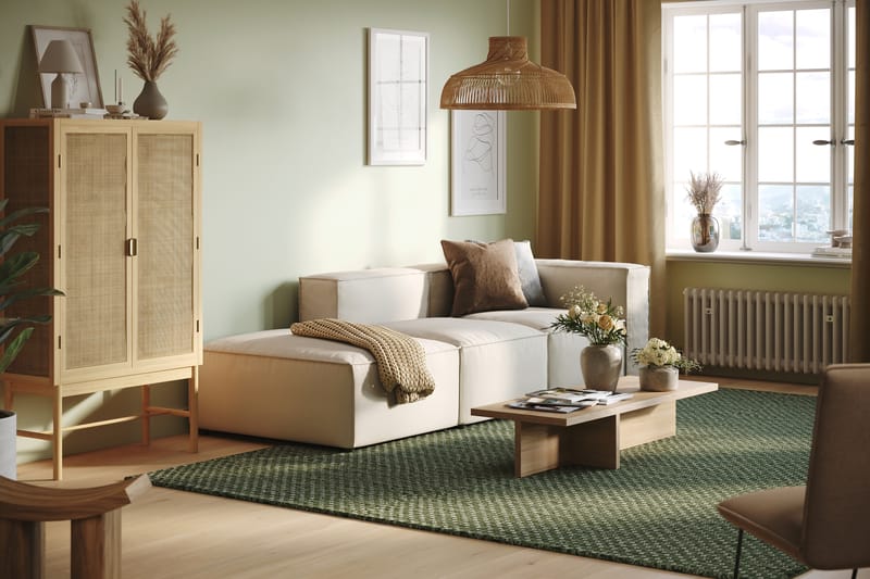 Cubo Åpen ende Venstre - Beige - Møbler - Sofaer - Sofa 3 seter