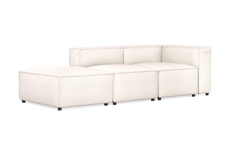 Cubo Åpen ende Venstre - Beige - Møbler - Sofaer - Sofa 3 seter