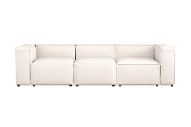 Cubo 3-seters soffa - Beige - Møbler - Sofaer - Sofa 3 seter