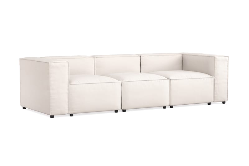 Cubo 3-seters soffa - Beige - Møbler - Sofaer - Sofa 3 seter