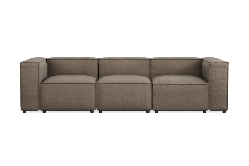 Cubo 3-seters soffa - Grå - Møbler - Sofaer - Sofa 3 seter