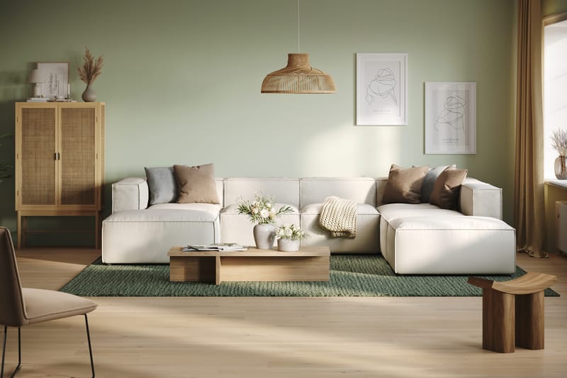 Cubo U-sofa - Beige - Møbler - Sofaer - U-sofa