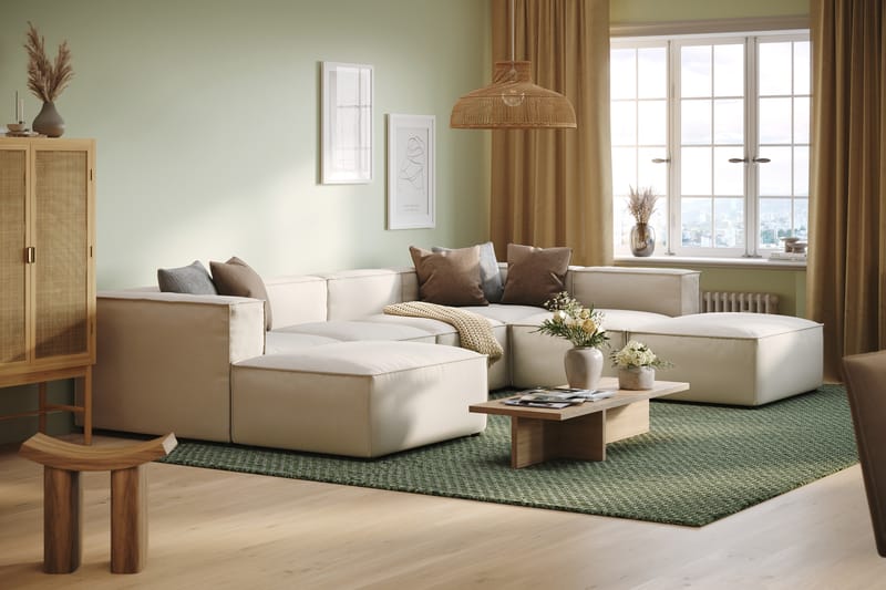 Cubo U-sofa - Beige - Møbler - Sofaer - U-sofa