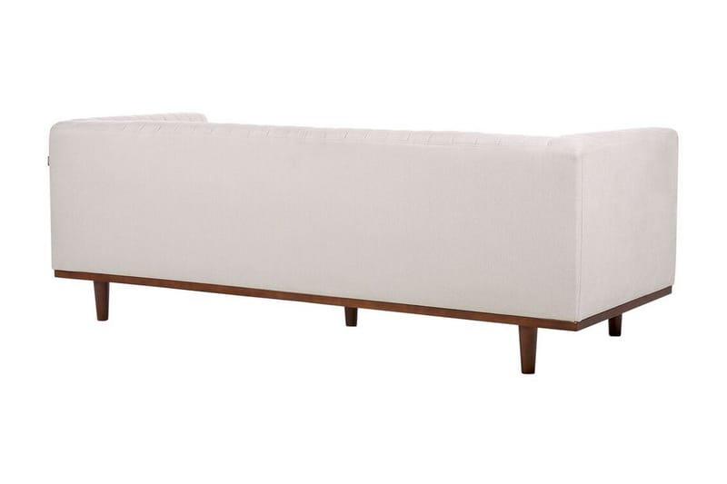 Daymian Sofa 3-seter - Beige/Mørkt tre - Møbler - Sofaer - Sofa 3 seter