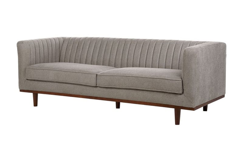 Daymian Sofa 3-seter - Brun/Mørkt tre - Møbler - Sofaer - Sofa 3 seter