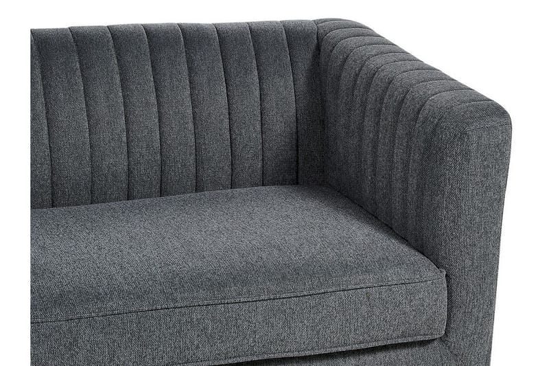 Daymian Sofa 3-seter - Grå/Mørkt tre - Møbler - Sofaer - Sofa 3 seter