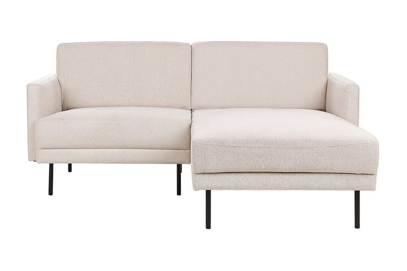 Deajna Hjørnesofa 2-seter - Beige/Svart - Møbler - Sofaer - Hjørnesofa