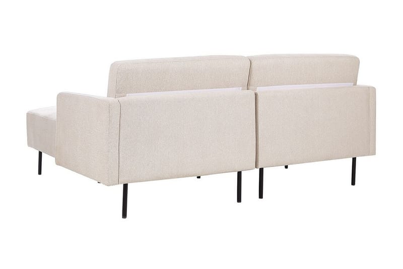 Deajna Hjørnesofa 2-seter - Beige/Svart - Møbler - Sofaer - Hjørnesofa