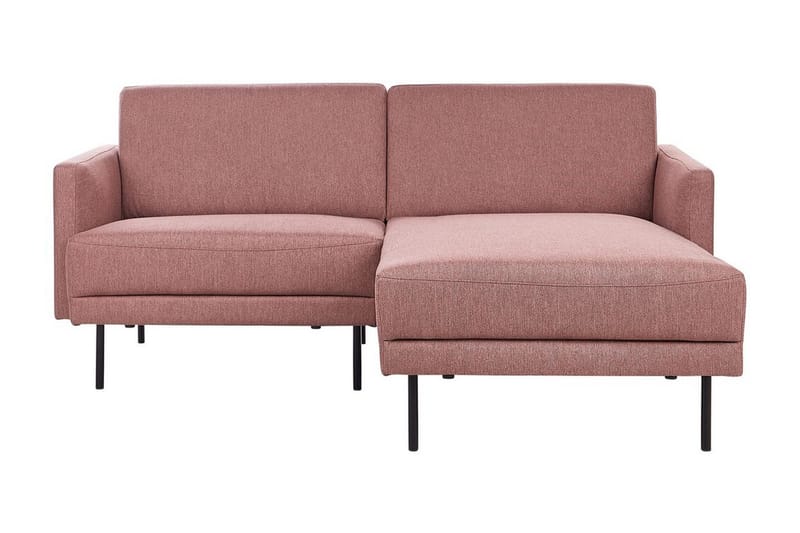 Deajna Hjørnesofa 2-seter - Rosa/Brun/Svart - Møbler - Sofaer - Hjørnesofa