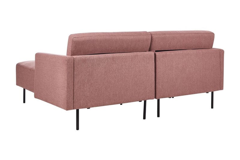 Deajna Hjørnesofa 2-seter - Rosa/Brun/Svart - Møbler - Sofaer - Hjørnesofa