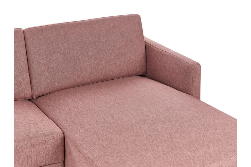 Deajna Hjørnesofa 2-seter - Rosa/Brun/Svart - Møbler - Sofaer - Hjørnesofa