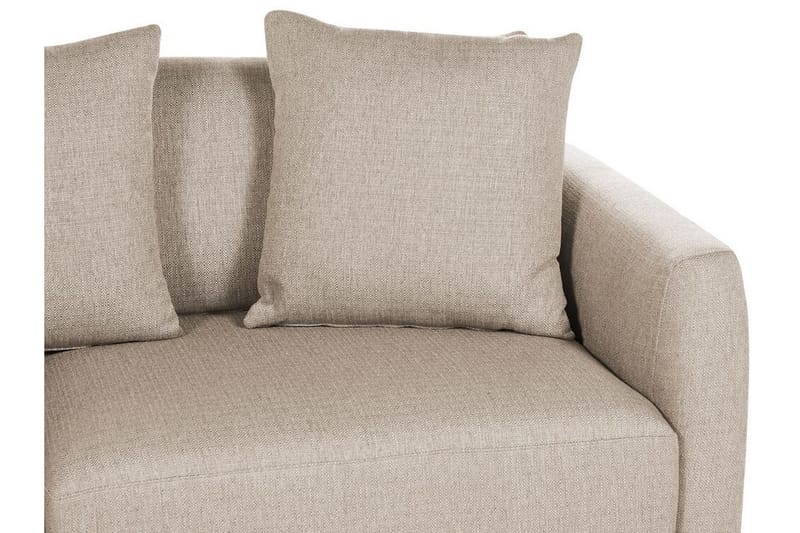 Delisha Sofa 3-seter - Beige/Svart - Møbler - Sofaer - Sofa 3 seter