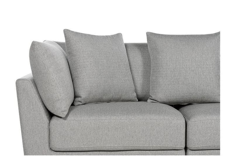 Delisha Sofa 3-seter - Grå/Svart - Møbler - Sofaer - Sofa 3 seter