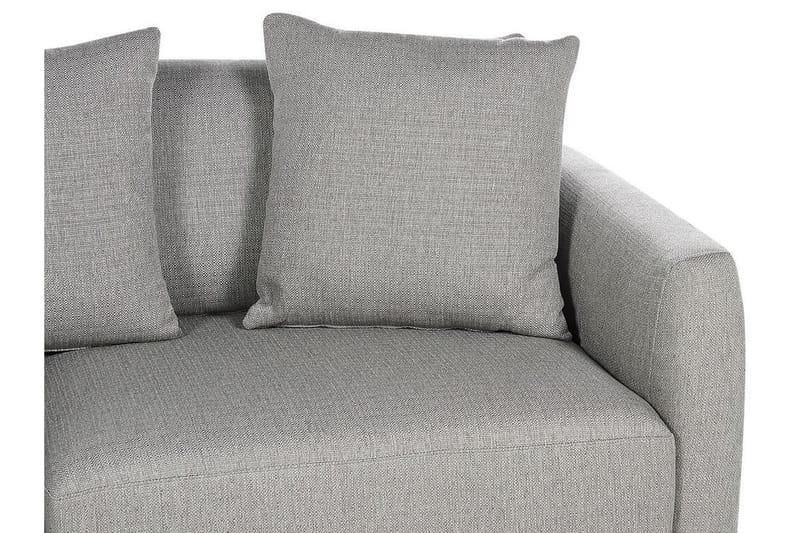 Delisha Sofa 3-seter - Grå/Svart - Møbler - Sofaer - Sofa 3 seter