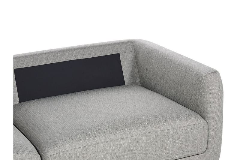 Delisha Sofa 3-seter - Grå/Svart - Møbler - Sofaer - Sofa 3 seter