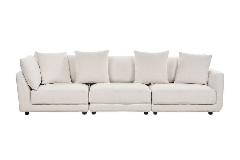 Delisha Sofa 3-seter - Hvit/Svart - Møbler - Sofaer - Sofa 3 seter