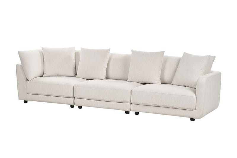 Delisha Sofa 3-seter - Hvit/Svart - Møbler - Sofaer - Sofa 3 seter