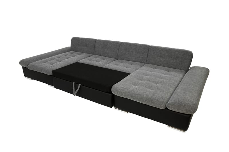 Dewitt Sofa Dobbeldivan 4-seter - Blå - Møbler - Sofaer - U-sofa