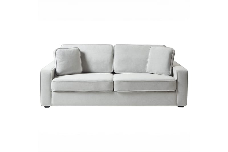 Dolund Sofa 3-seter - Svart/Grå - Møbler - Sofaer - Sofa 3 seter