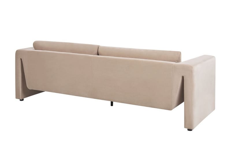 Durran Sofa 3-seter - Beige/Svart - Møbler - Sofaer - Sofa 3 seter