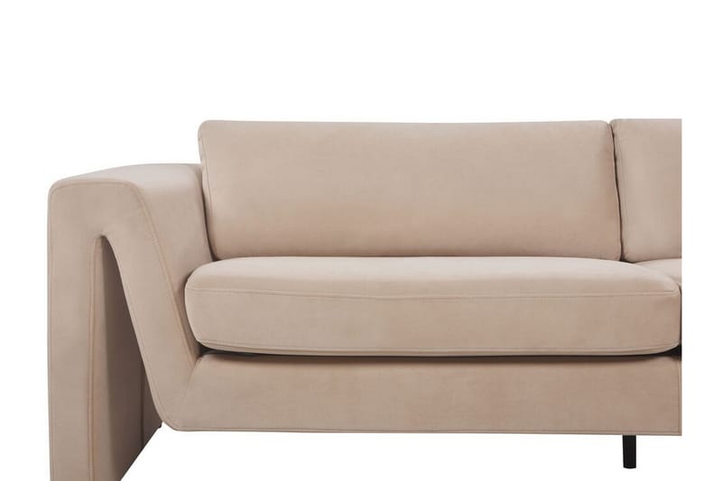 Durran Sofa 3-seter - Beige/Svart - Møbler - Sofaer - Sofa 3 seter